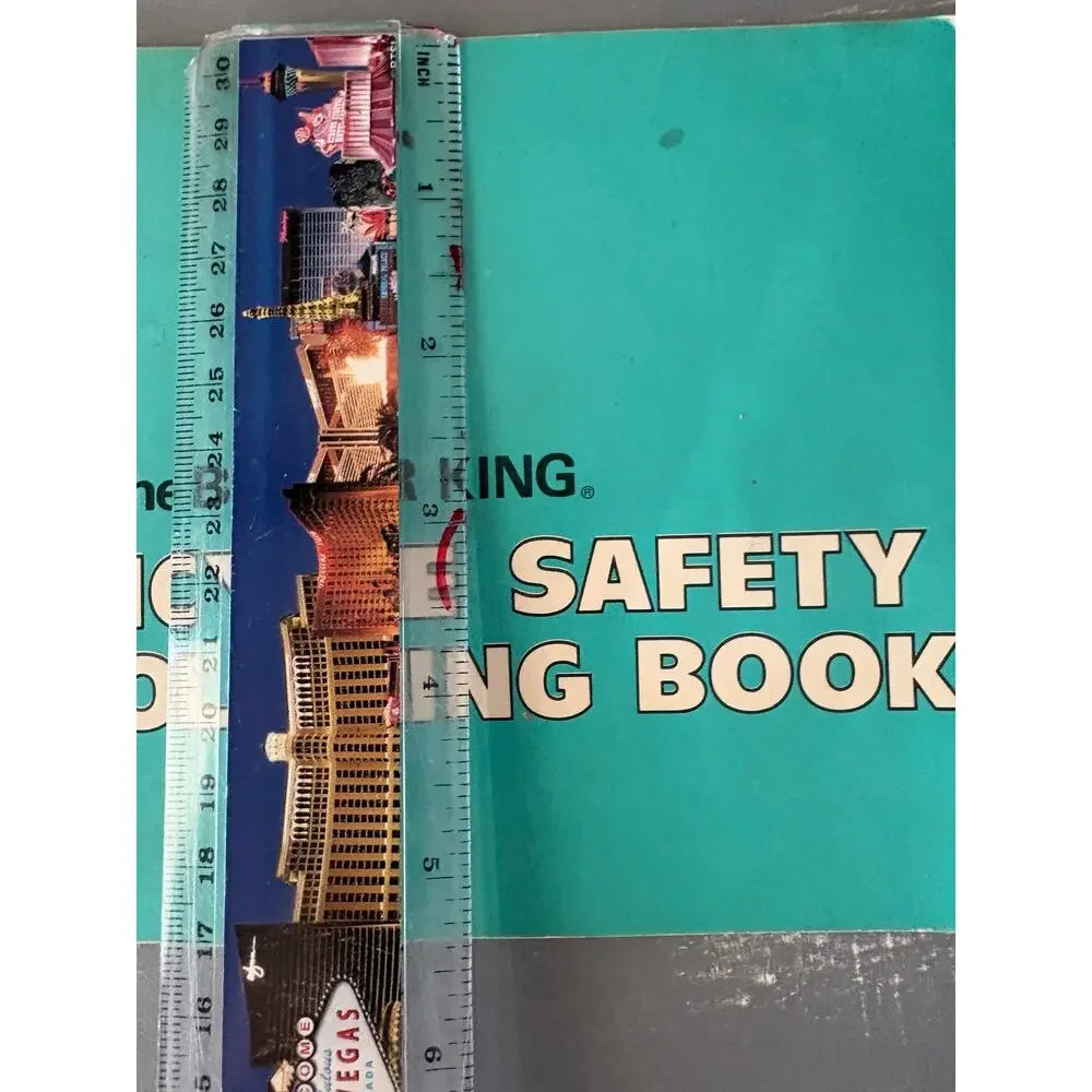 Vintage Burger King Bicycle Safety Coloring Book Advertising 1970s Kids Activity